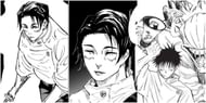Various shots of Yuta Okkotsu as he appears in the Jujutsu Kaisen manga. (Image via Shueisha Shonen Jump)